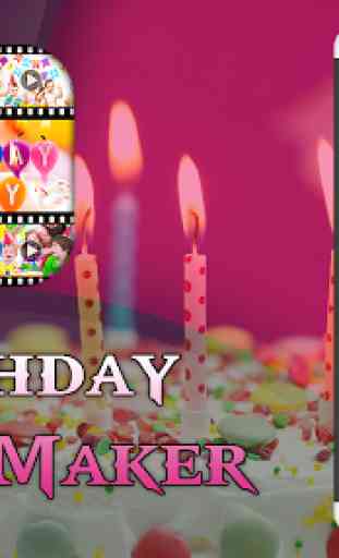 Birthday Video Maker With Song 1