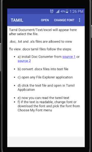 Tamil Text Viewer 1