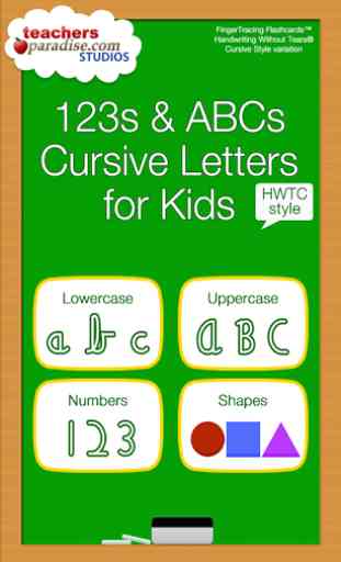 ABC Kids Cursive Alphabet HWTC 1