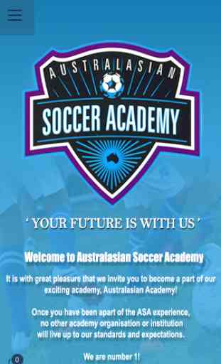 Australasian Soccer Academy 1