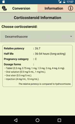 Corticosteroid Converter Pro 2