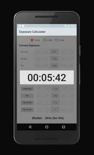 Exposure Calculator - Donate 3