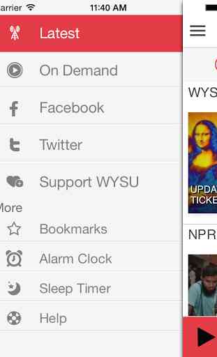 WYSU Public Radio App 3