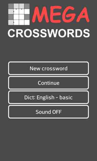 MEGA Crosswords 2