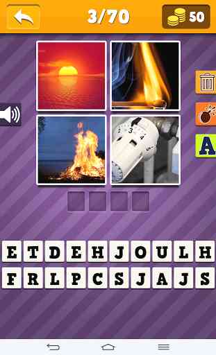 Quiz for 4 Pics 1 Word 3
