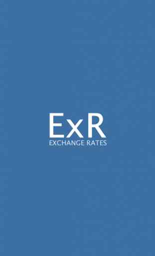 Exchange rates ExR 1