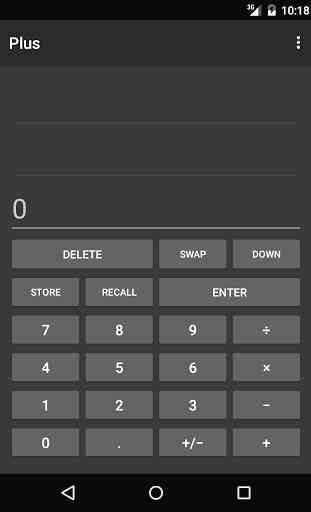 Plus - Simple RPN Calculator 2