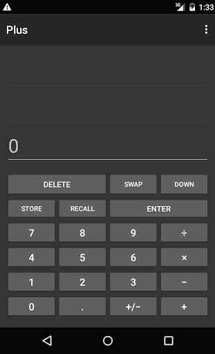 Plus - Simple RPN Calculator 3