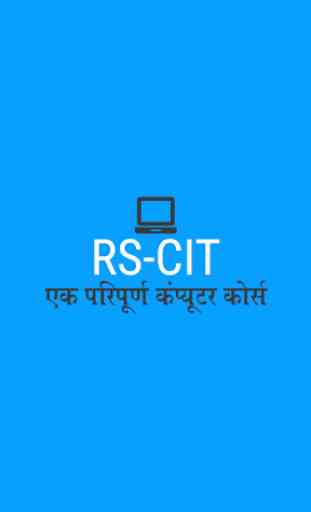 RSCIT Hindi App 1