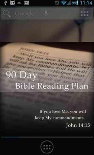 Bible Reading Plan - 90 Day 1