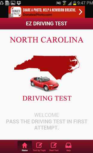 North Carolina Driving Test 1