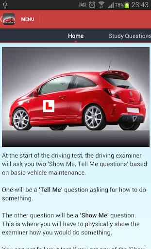 Show Me Tell Me Driving Guide 2