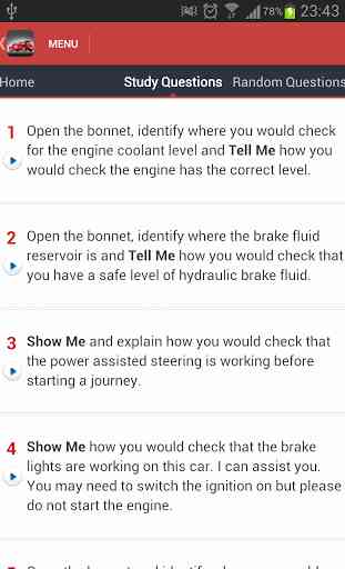 Show Me Tell Me Driving Guide 3