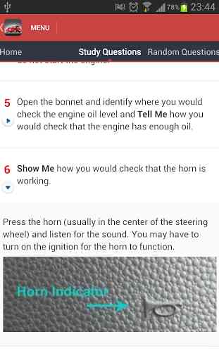Show Me Tell Me Driving Guide 4