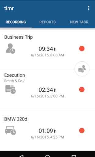 timr -Time and Mileage Tracker 1