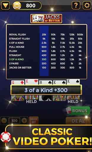Video Poker: Royal Flush 1