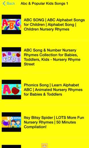 ABC 123 Nursery Rhymes and Songs - Easy learning collection for preschool kids 3