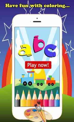 ABC Coloring Book for children age 1-10: Games free for Learn the Spanish Alphabet and words while coloring with each coloring pages 1