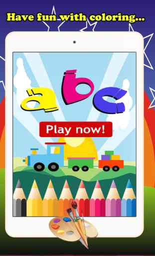 ABC Coloring Book for children age 1-10: Games free for Learn the Spanish Alphabet and words while coloring with each coloring pages 4