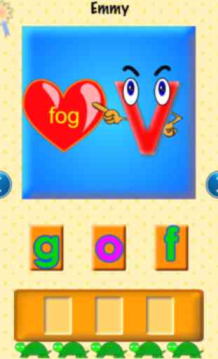 ABC Phonics Make a Word Free - Short Vowel App for Kindergarten and First Grade kids 3