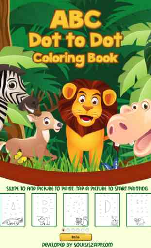 ABC Preschool Dot to Dot Coloring Book for Kids 2014 : Connect the Dots Game to Learn Alphabet 2