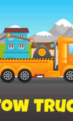 ABC Tow Truck Free - an alphabet fun game for preschool kids learning ABCs and love Trucks and Things That Go 1