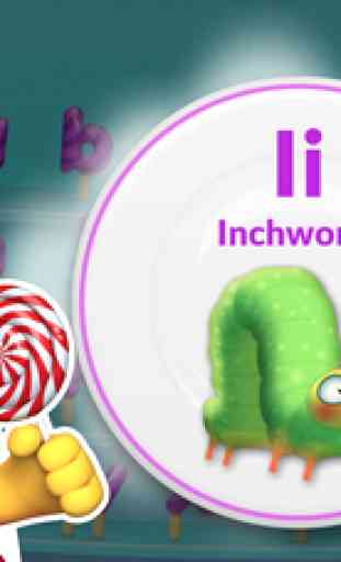 ABCD Phonic : Consonant & Vowel Sounds, Learn to Speak & Spell alphabet for Montessori FREE 3