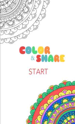 Adult Coloring Book - Free Fun Games for Stress Relieving Color Therapy and Share 3