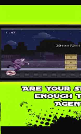 Agent X: Stop a Rogue Agent by Solving Algebra Equations (Free version) 4
