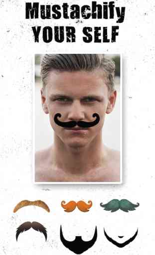 Snap.mustache™ - The Instant mustache snap maker and Ultimate Mustache maker 1