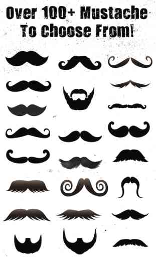 Snap.mustache™ - The Instant mustache snap maker and Ultimate Mustache maker 2