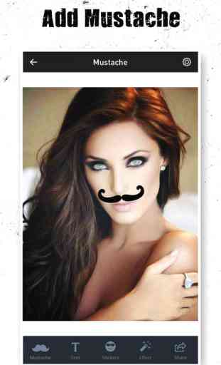 Snap.mustache™ - The Instant mustache snap maker and Ultimate Mustache maker 3