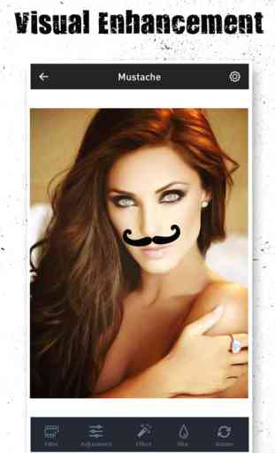 Snap.mustache™ - The Instant mustache snap maker and Ultimate Mustache maker 4