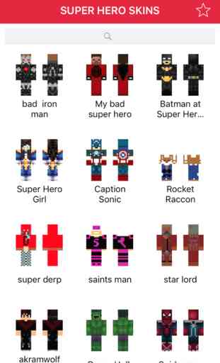 Super Hero Skins for Minecraft PE (Best Skins HD for Pocket Edition) 3