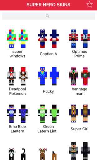 Super Hero Skins for Minecraft PE (Best Skins HD for Pocket Edition) 4