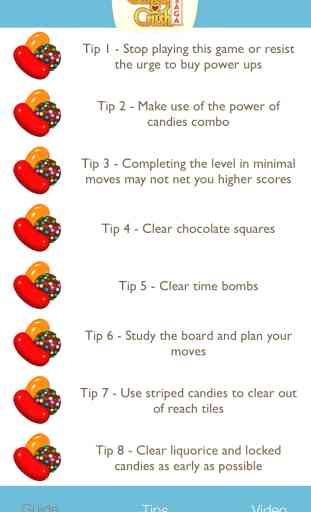 Tips, Video Guide for Candy Crush Saga Game - Full walkthrough strategy 2