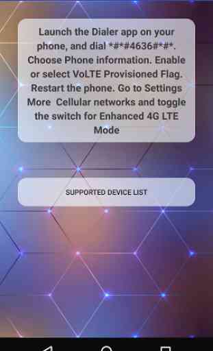 3G&LTE-4G to VoLTE call helper 3