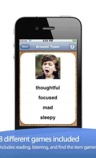 ABA Flash Cards & Games - Emotions 4