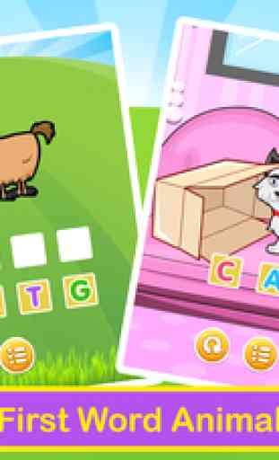 ABC Alphabet Learning Games For Kids-Word Spelling 3