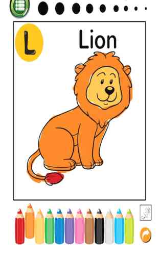 ABC Animals Coloring Book: Free For Toddler And Kids! 2