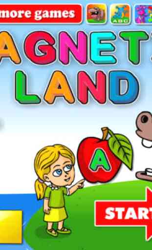 ABC Magnetic Land - Alphabet, Numbers, Animals, Fruits HD 1