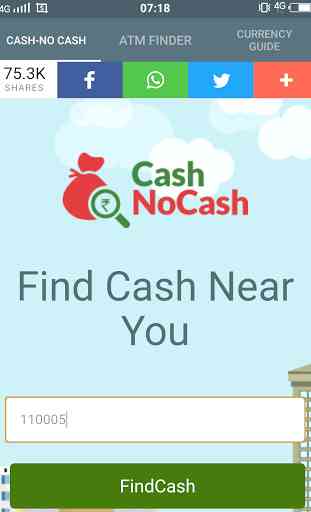 ATM Finder Cash / No Cash 2