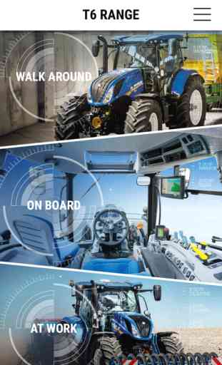 New Holland Agriculture T6 range App 1