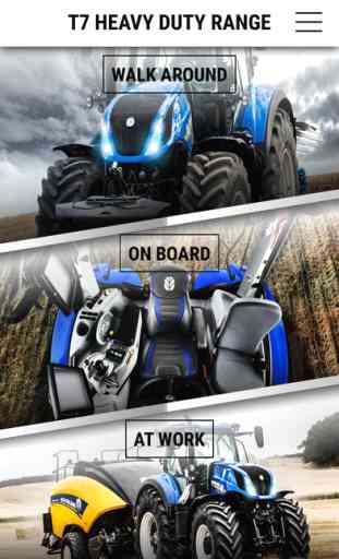 New Holland Agriculture T7 Heavy Duty range app 1