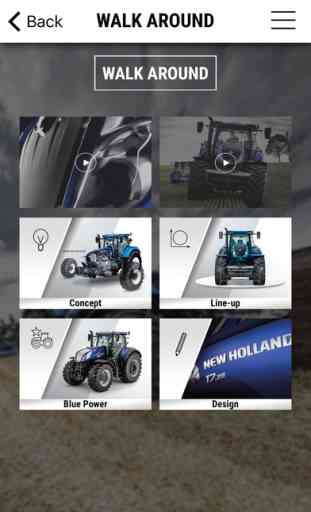New Holland Agriculture T7 Heavy Duty range app 2