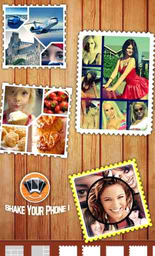 Photo Shake Free - Picture Collage Maker & Pics Frames Grid Shop 1