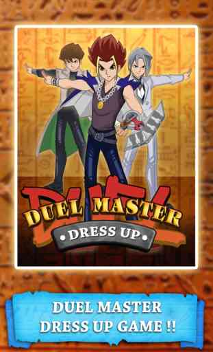Super Hero Dress Up Games for Boys Yugioh Edition 1