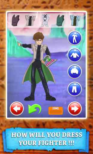 Super Hero Dress Up Games for Boys Yugioh Edition 2