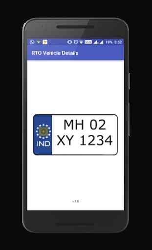 Vehicle Registration Details 1