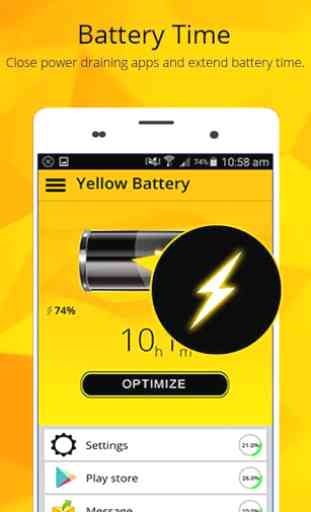 Yellow Battery (battery saver) 4